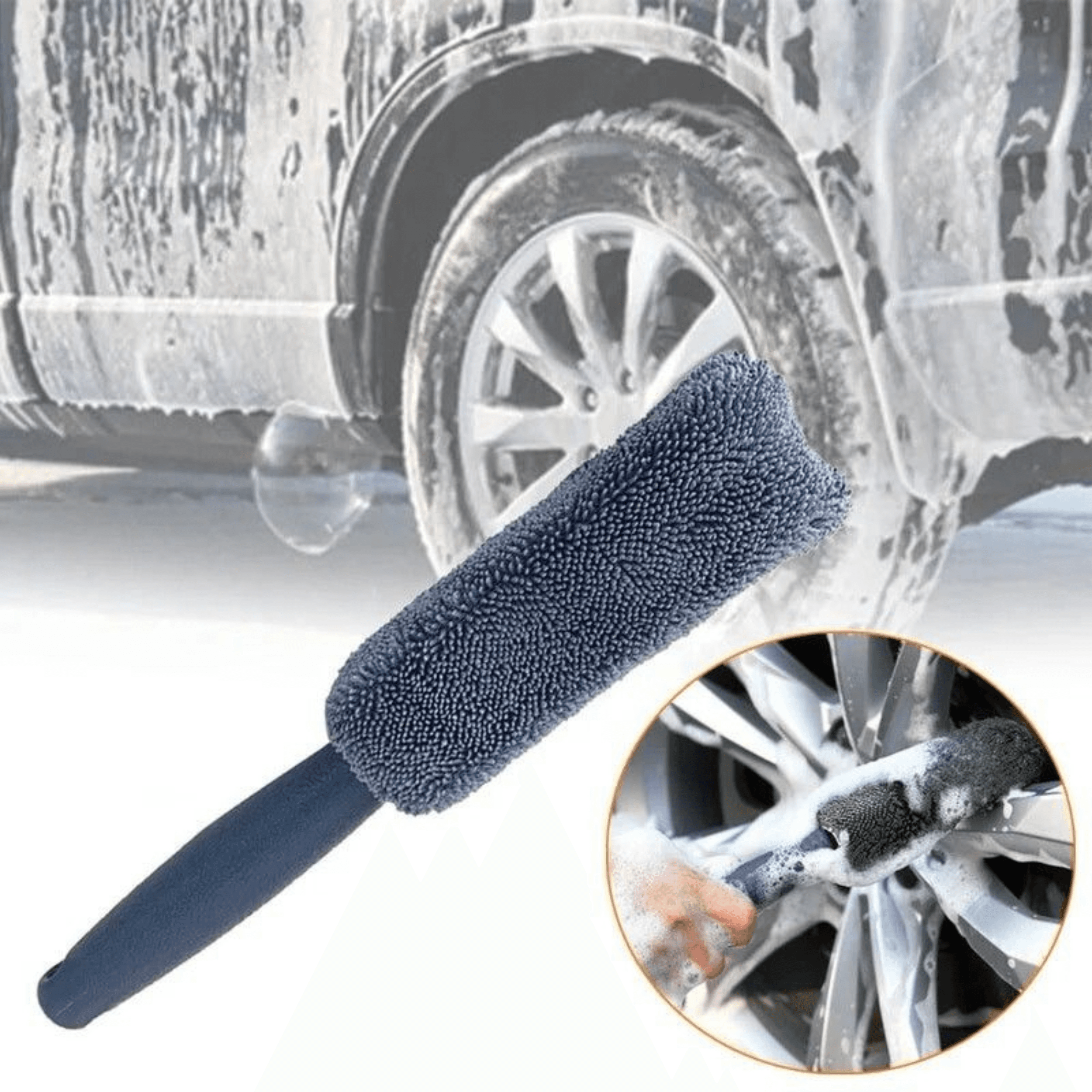 Mikrofiber Profesyonel Jant Temizleme Fırçası