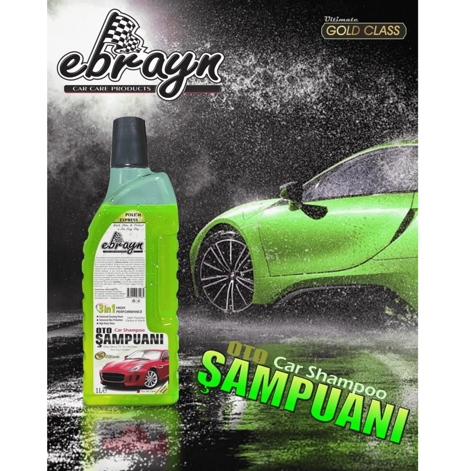 Oto Şampuanı 1000 ml