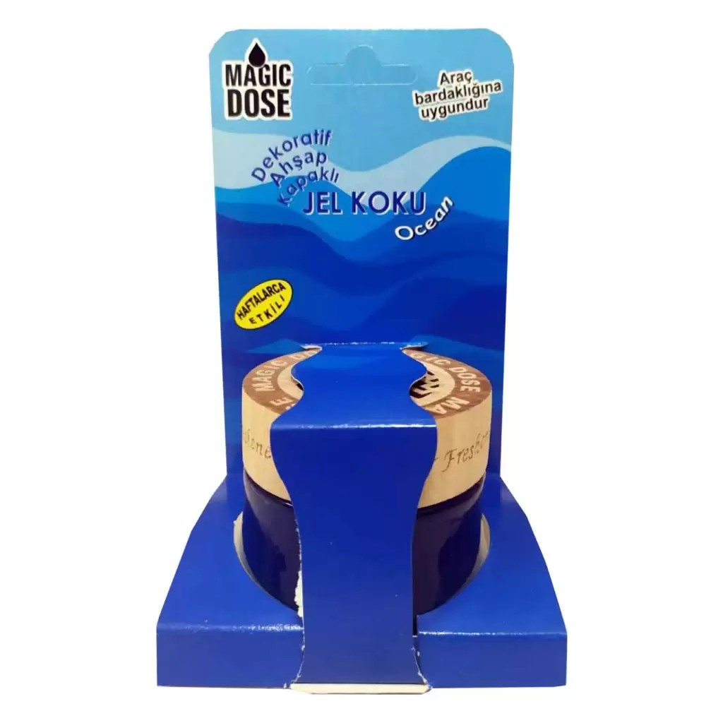 Dekoratif Ahşap Kapaklı Jel Koku 50 Ml 