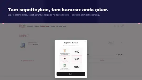 Sepet Arttır ekran görüntüsü 2
