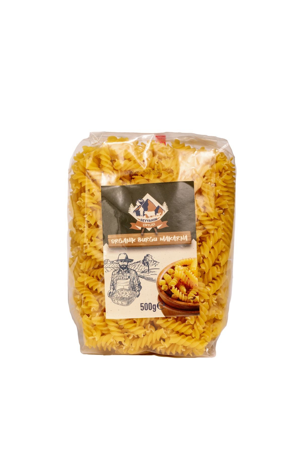 Organik Burgu Makarna 500 g