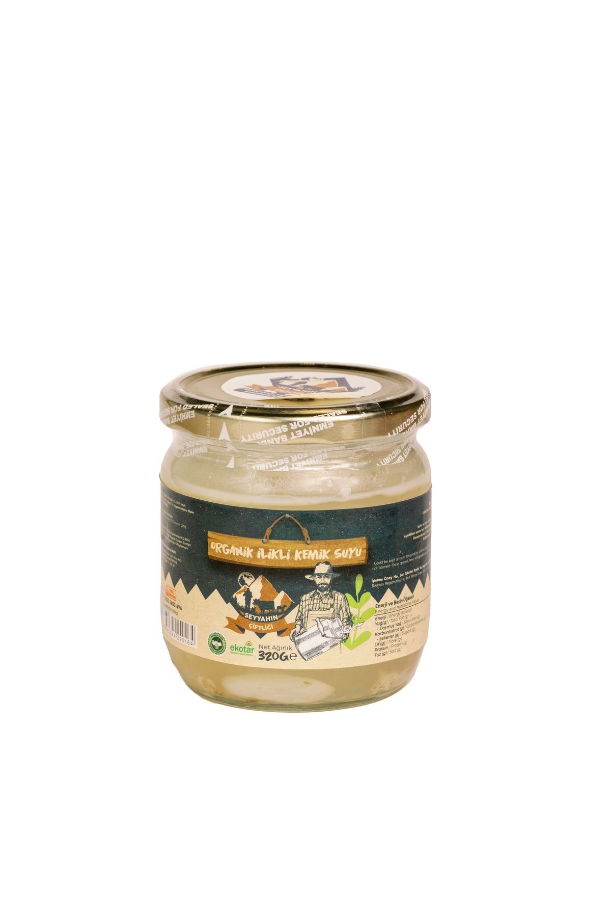 Organik İlikli Kemik Suyu 320 g