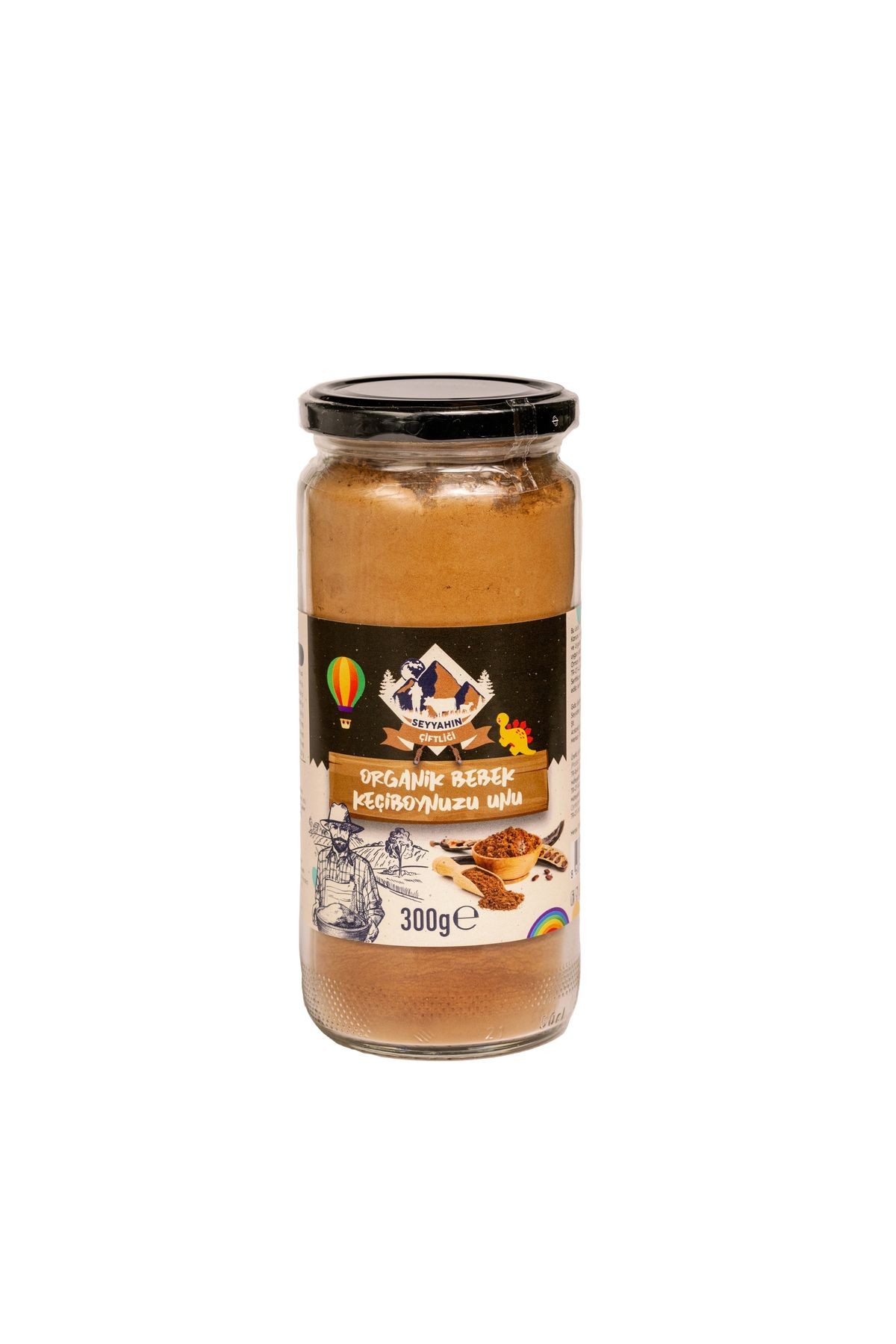 Organik Bebek Keçiboynuzu Unu 300 g