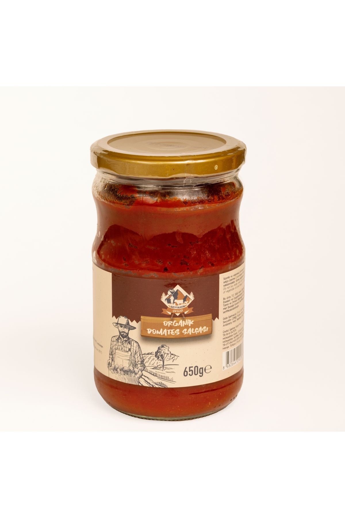Organik Domates Salçası 650 g