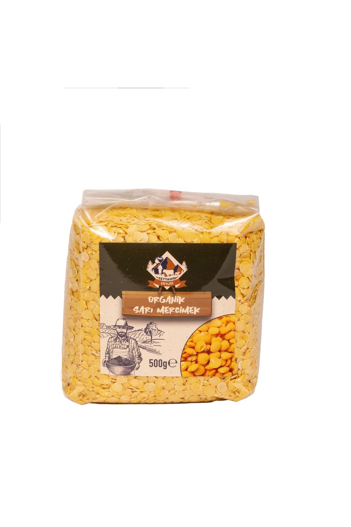 Organik Sarı Mercimek 500 g