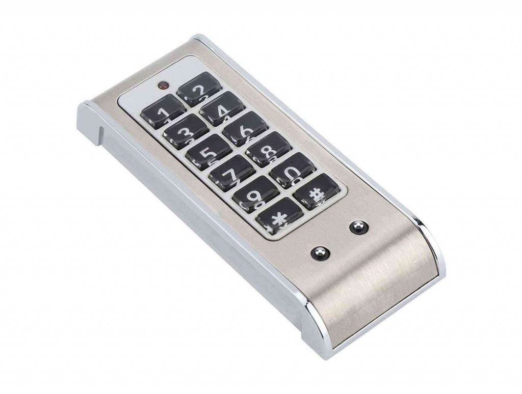 Metal Şifreli Dolap Kilidi (pilli) | OBG0340