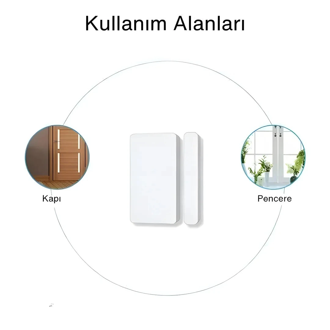Wifi Kapı ve Pencere Sensörü (Mobil Uygulamalı)  |  OBG0610