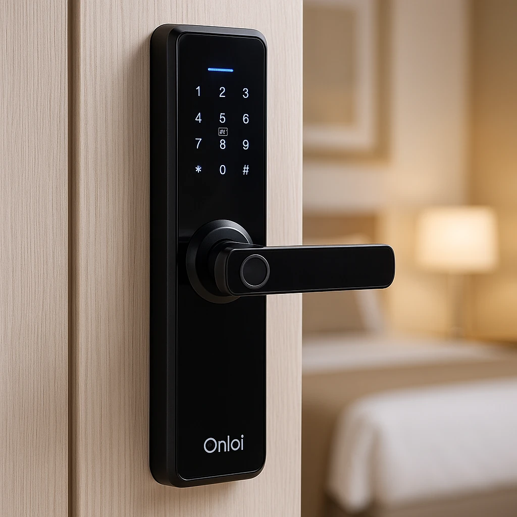 Akıllı Kapı Kilidi ( Parmak izi / Şifre / Kart )  | OK0310