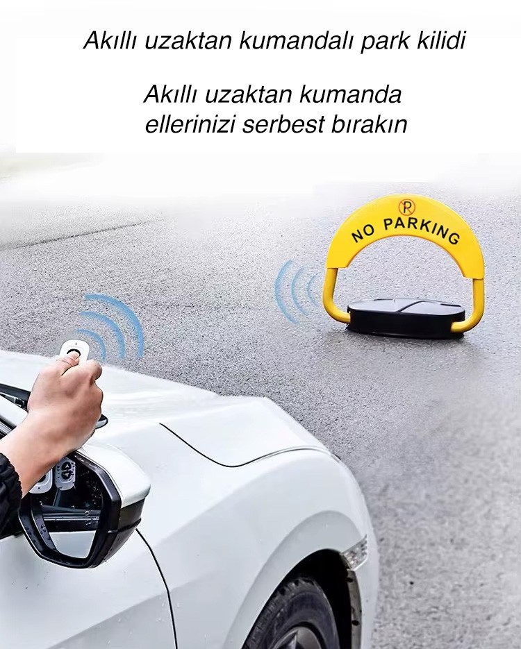 Güneş Panelli Bireysel Park Kilit Bariyeri  |  OBG0512