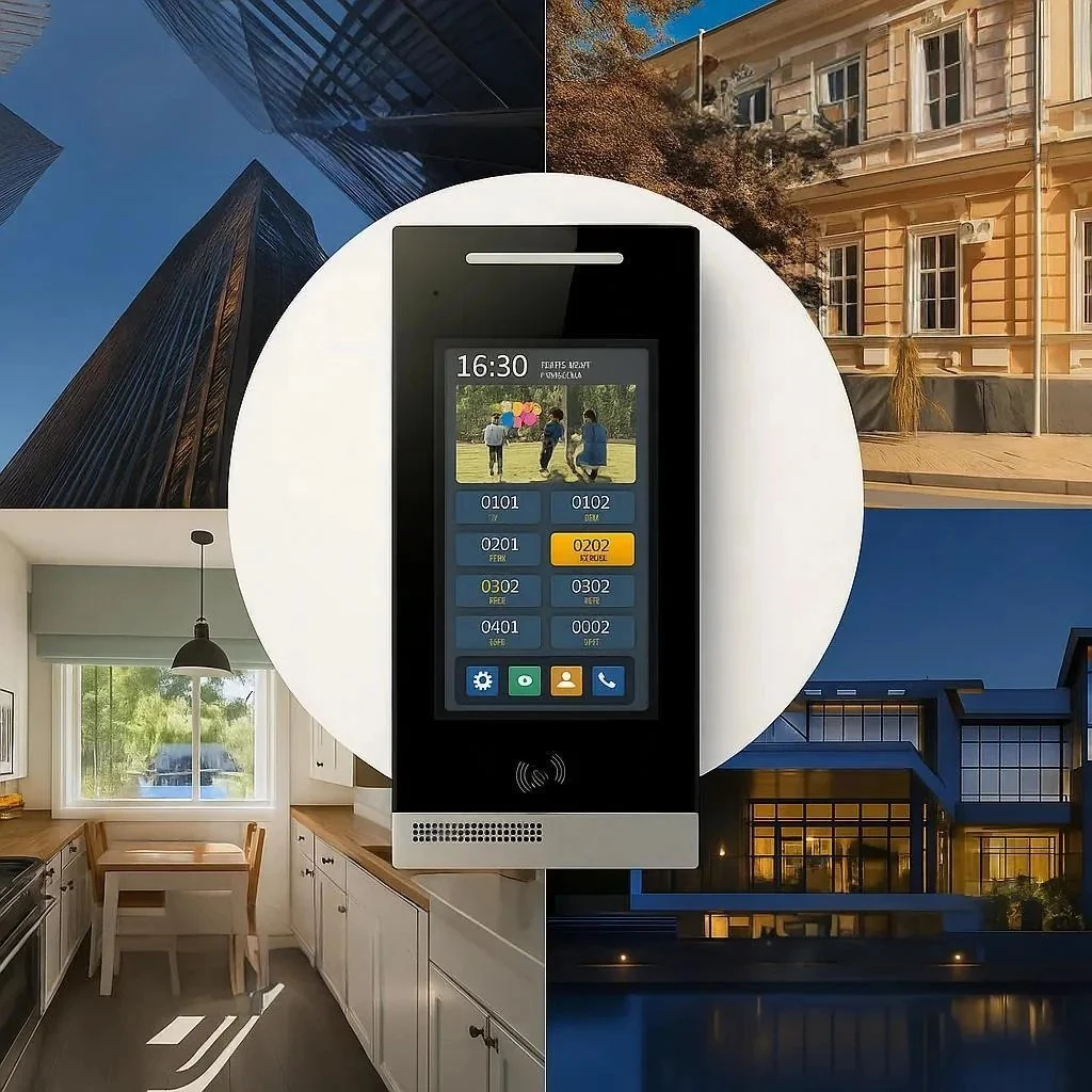 Tuya Uygulama Entegreli Ekranlı Akıllı Diafon | OBG0121