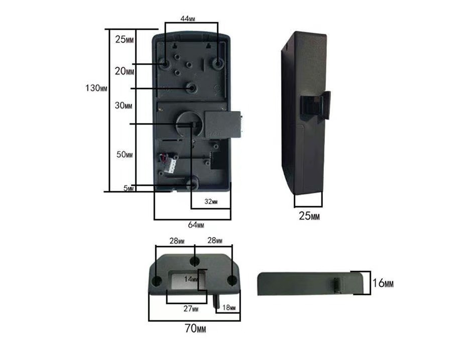 Metal Kartlı & Şifreli Dolap Kilidi – OBG0351