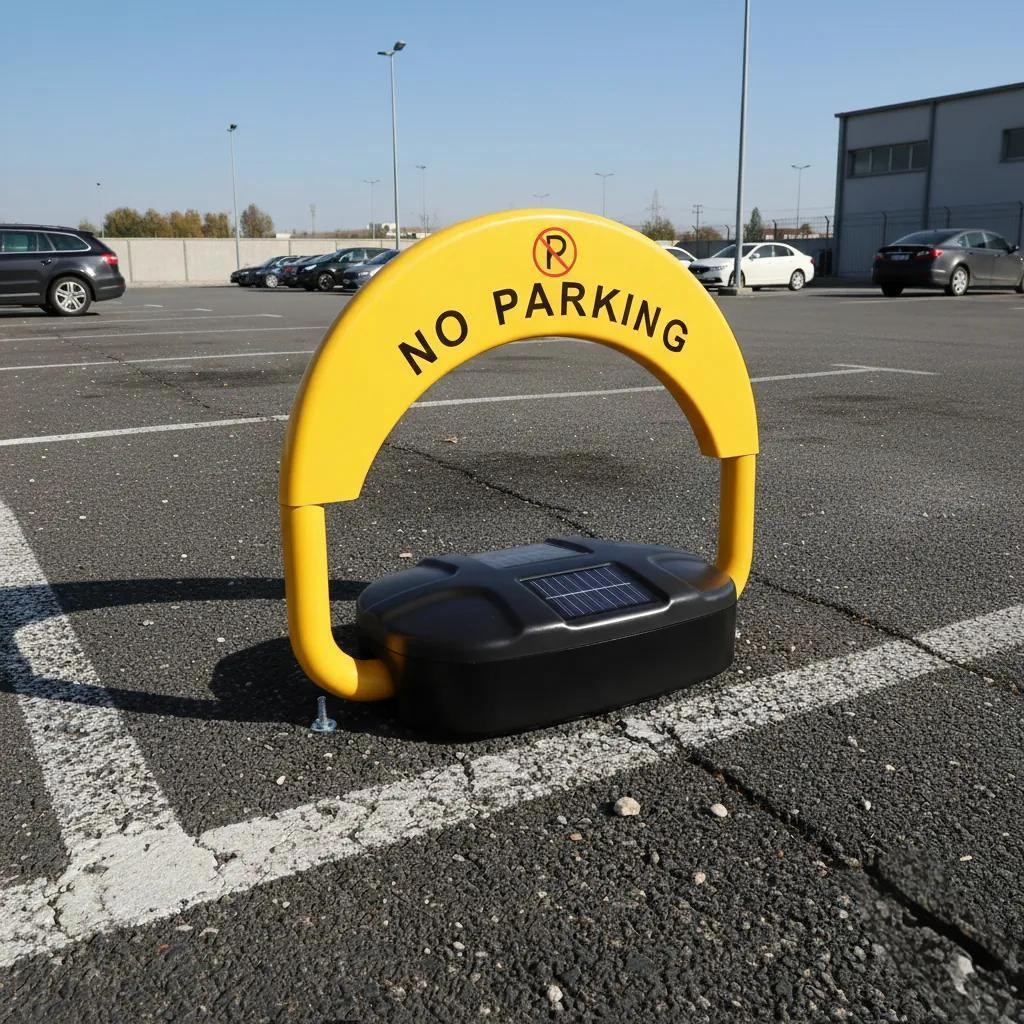 Güneş Panelli Bireysel Park Kilit Bariyeri  |  OBG0512