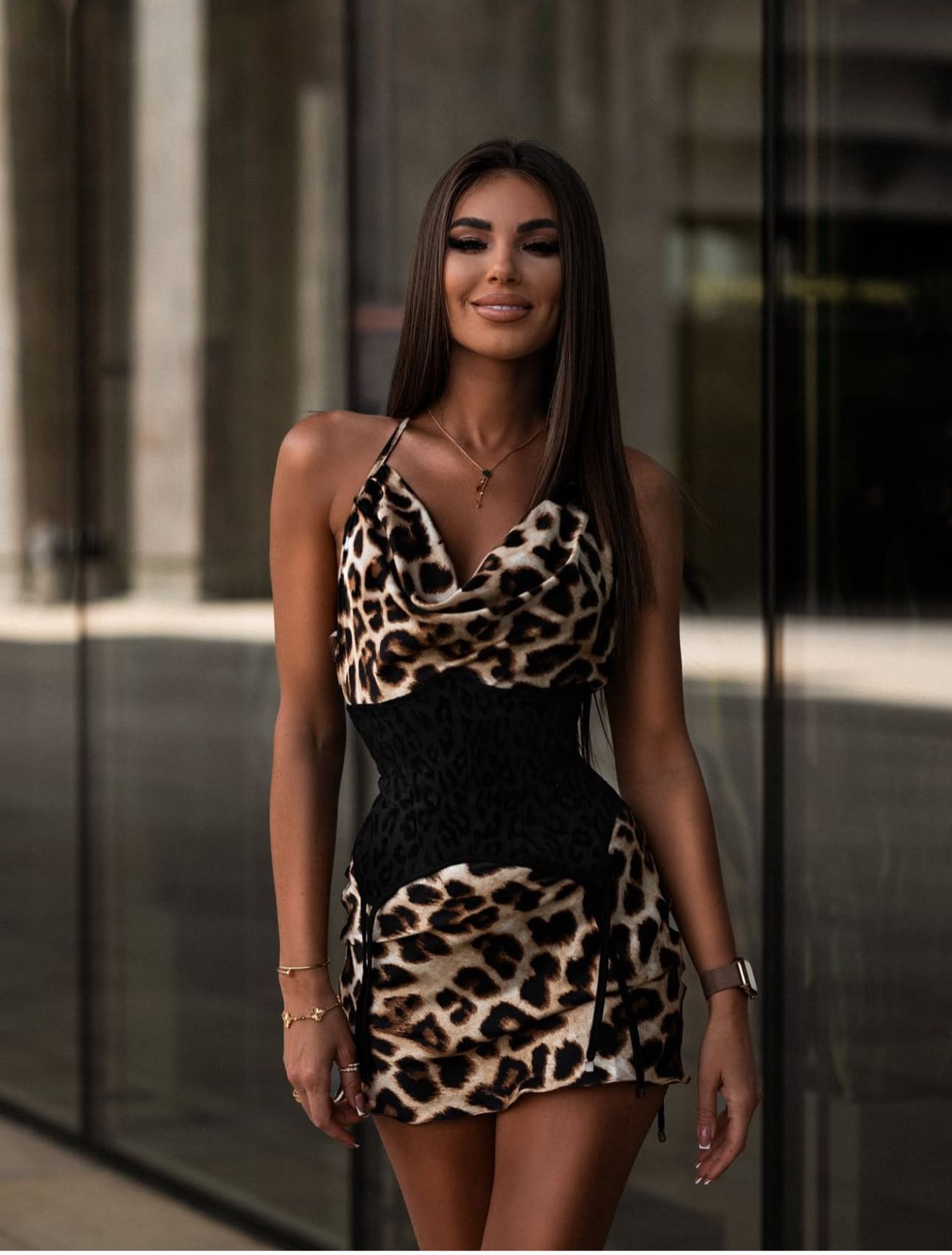 💎 korse detay mini elbise