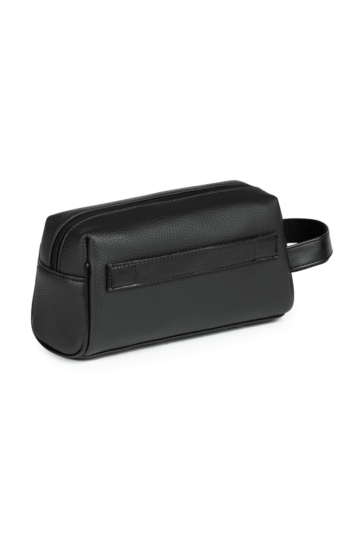 Unisex El Çantası Dopp Kit - Günlük & Traş Bakım & Makyaj Duş Çantası - 23x11x8cm - Siyah