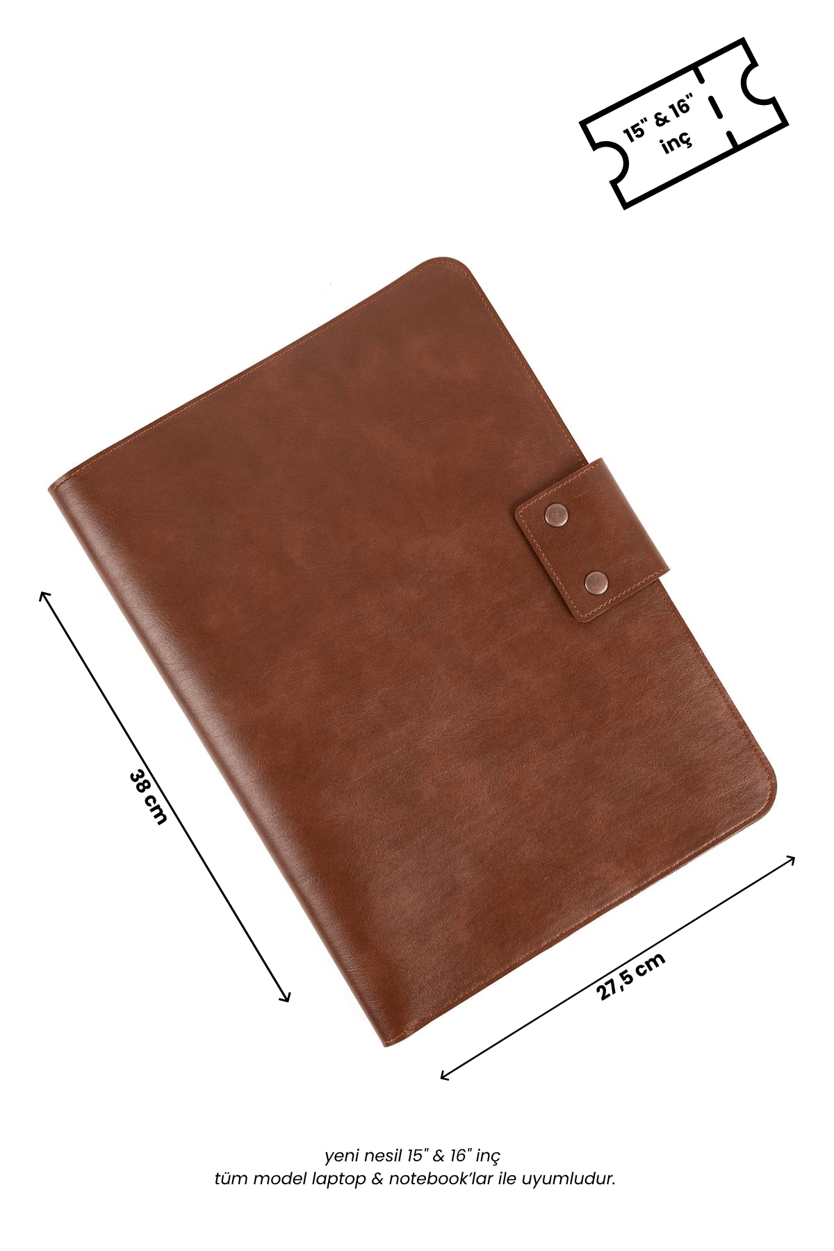 Macbook Air Pro 15-16 İnç Organizer Evrak & Laptop & Tablet Çantası