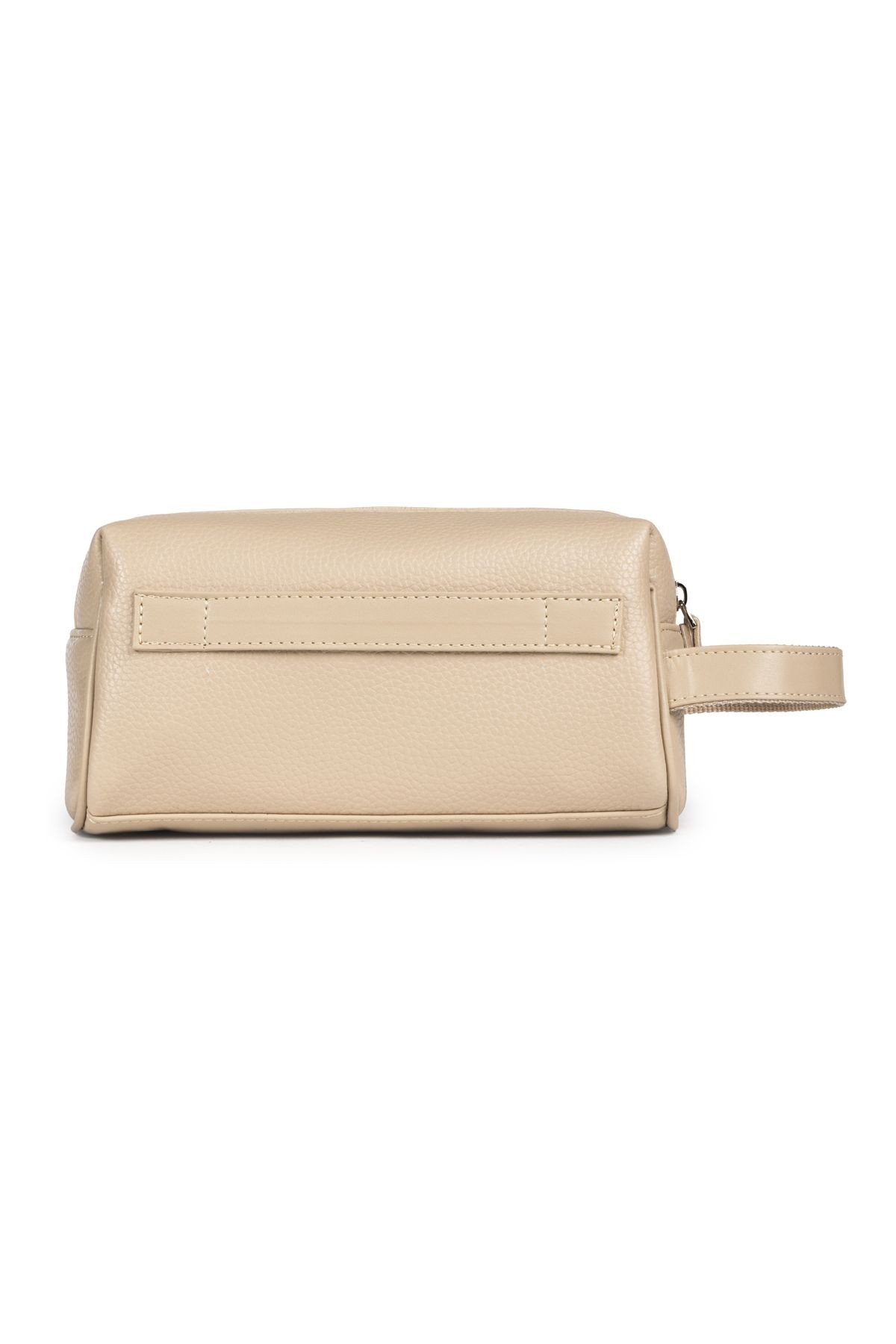 Unisex El Çantası Dopp Kit - Günlük & Traş Bakım & Makyaj Duş Çantası - 23x11x8cm - Krem