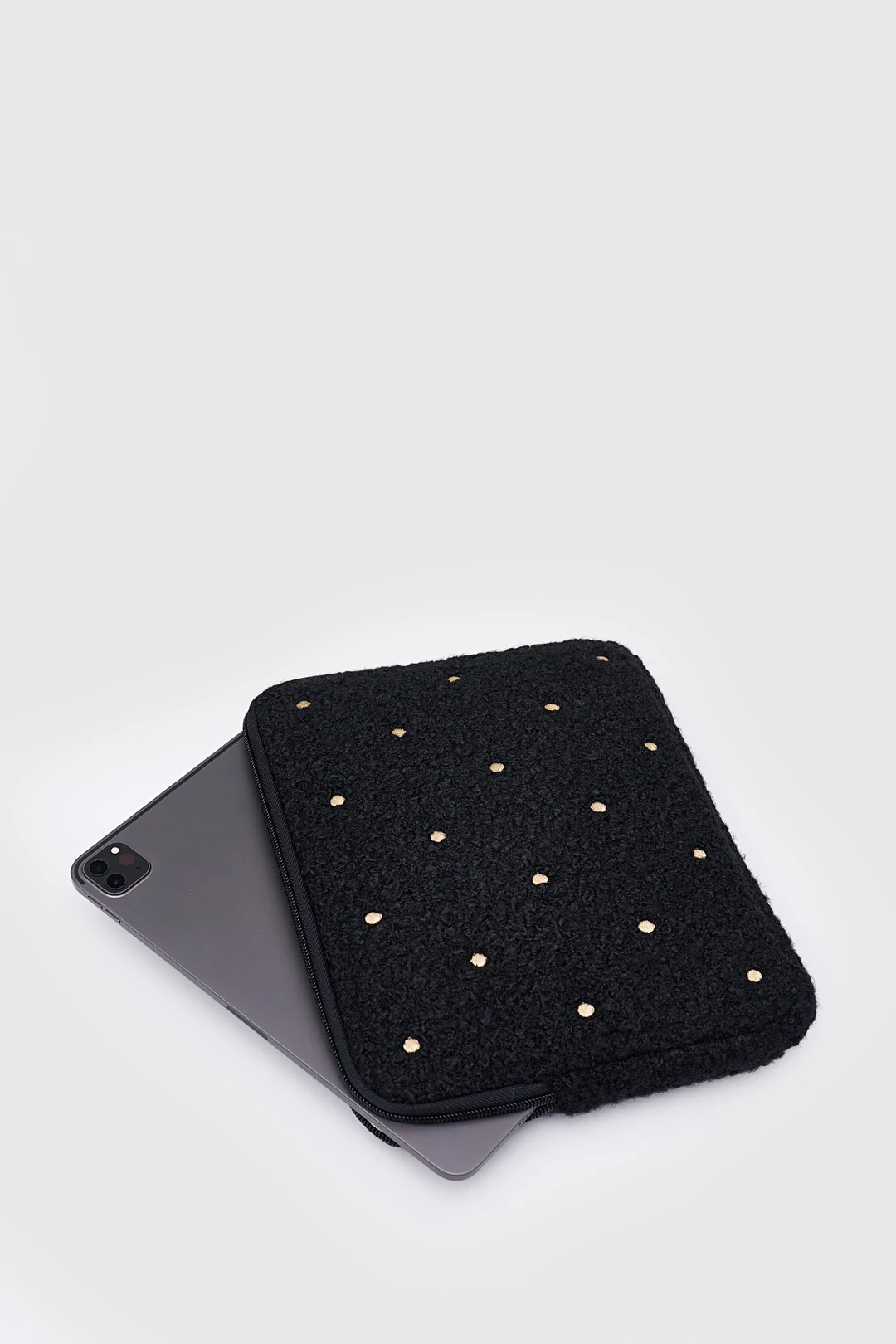 Puantiyeli Tablet Kılıfı 10” & 11” İnç Uyumlu - Siyah