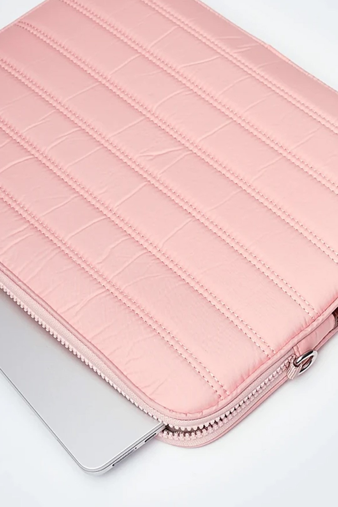 Laptop Kılıfı Su Geçirmez MacBook Air Pro 15-16 inç - Pembe