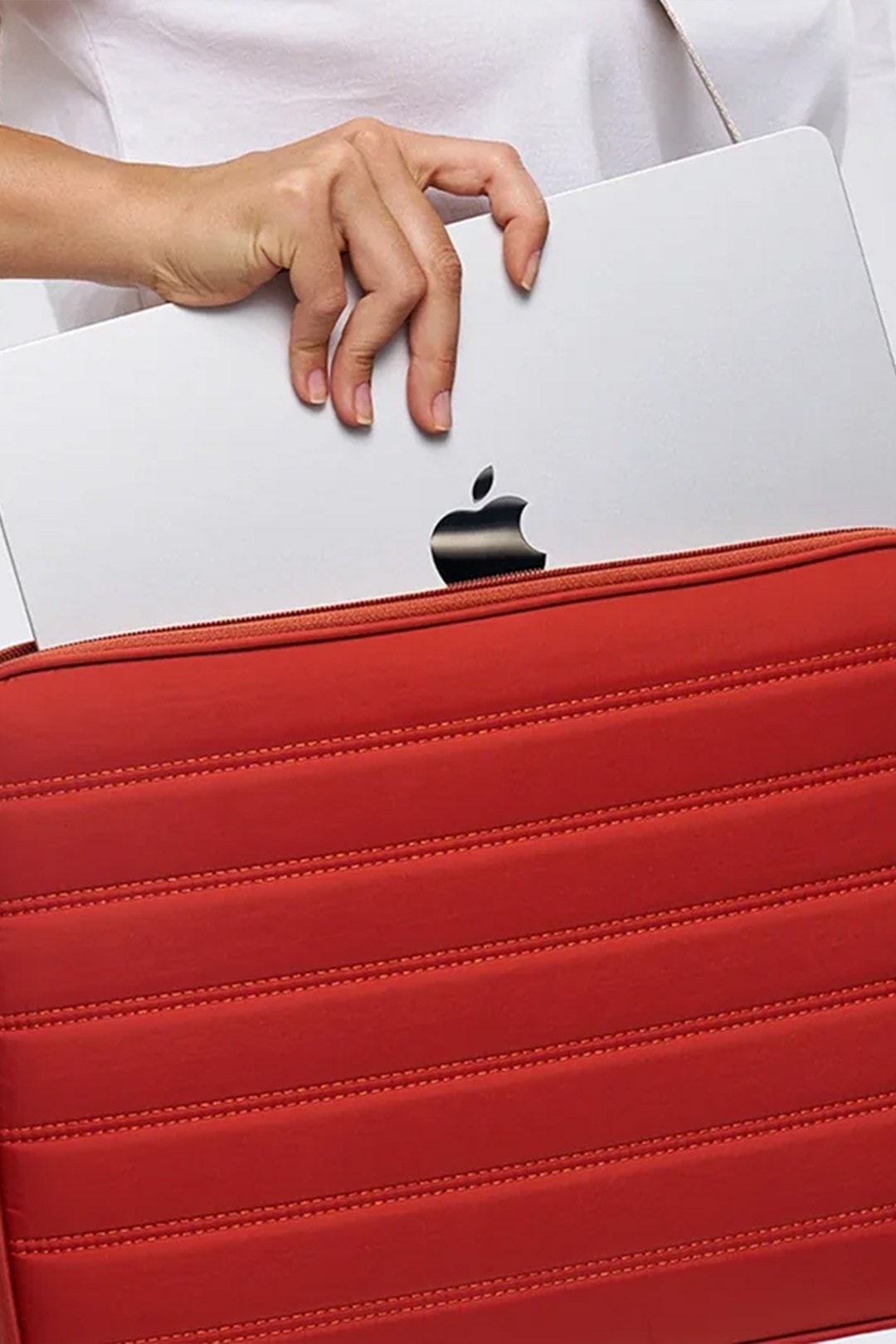Laptop Kılıfı Su Geçirmez MacBook Air Pro 13-14 inç - Turuncu