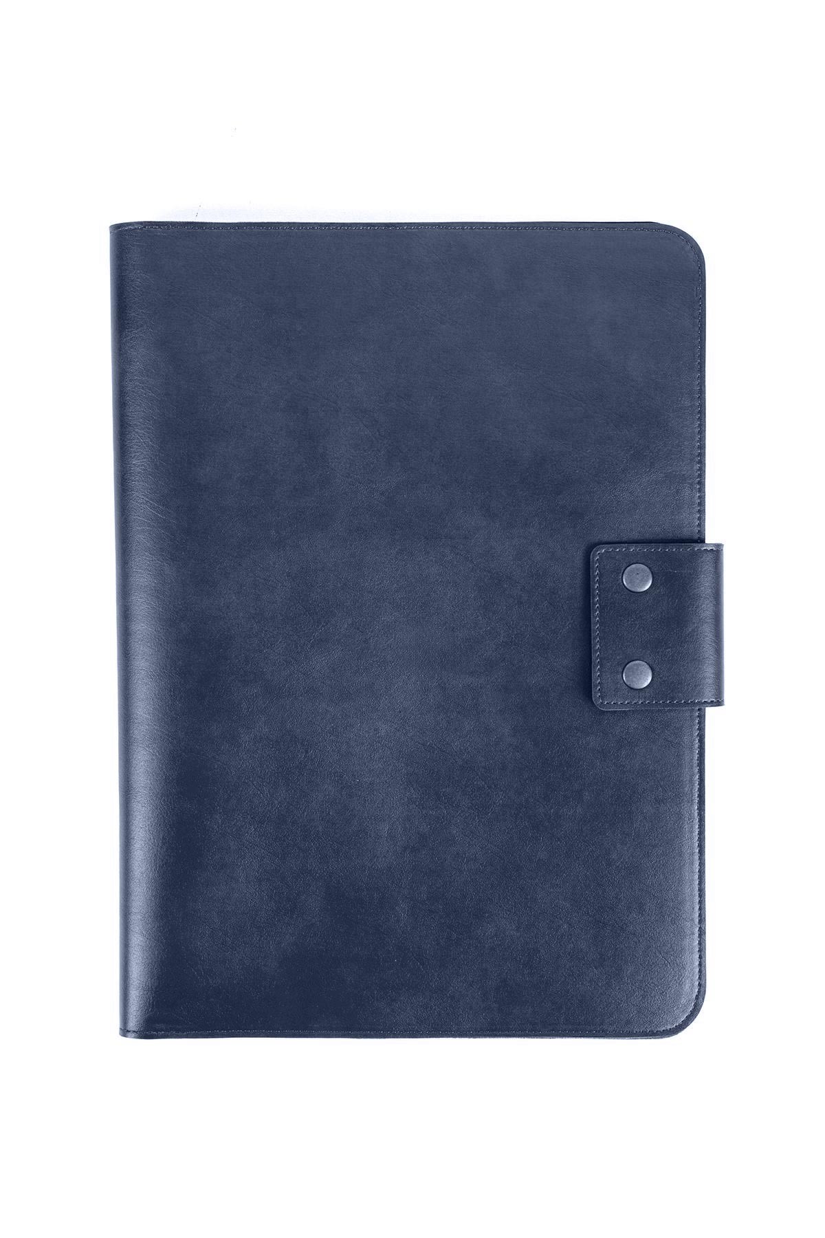 Macbook Air Pro 15-16 İnç Organizer Evrak & Laptop & Tablet Çantası - Lacivert Nova