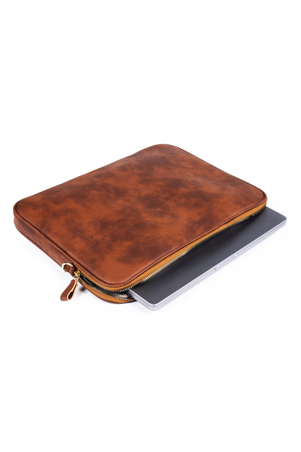 Mussen Laptop & Evrak Çantası Macbook Air Pro 13 - 14 inç - Taba