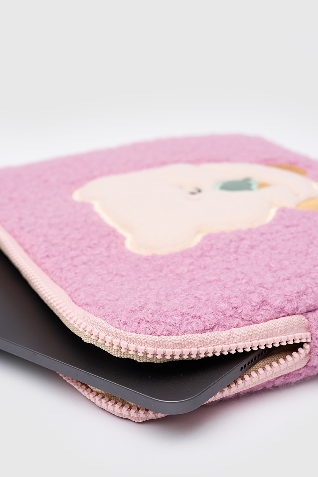 Teddy Bear Tablet Kılıfı 10” & 11” İnç Uyumlu - Pembe