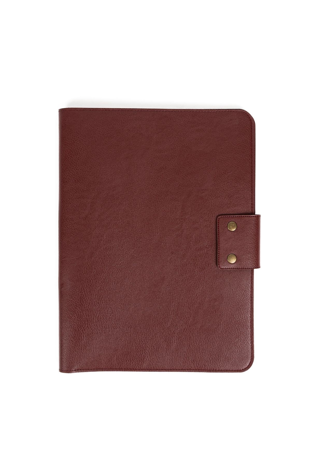 Macbook Air Pro 15-16 İnç Organizer Evrak & Laptop & Tablet Çantası - Bordo Nova