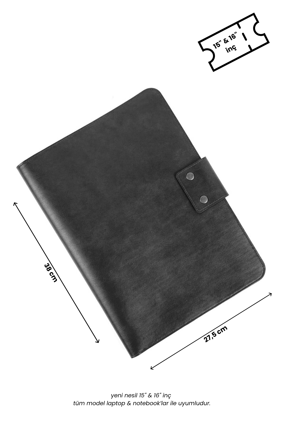Macbook Air Pro 15-16 İnç Organizer Evrak & Laptop & Tablet Çantası