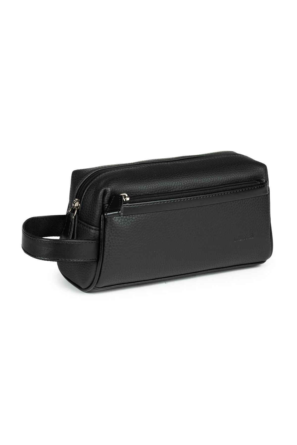 Unisex El Çantası Dopp Kit - Günlük & Traş Bakım & Makyaj Duş Çantası - 23x11x8cm - Siyah