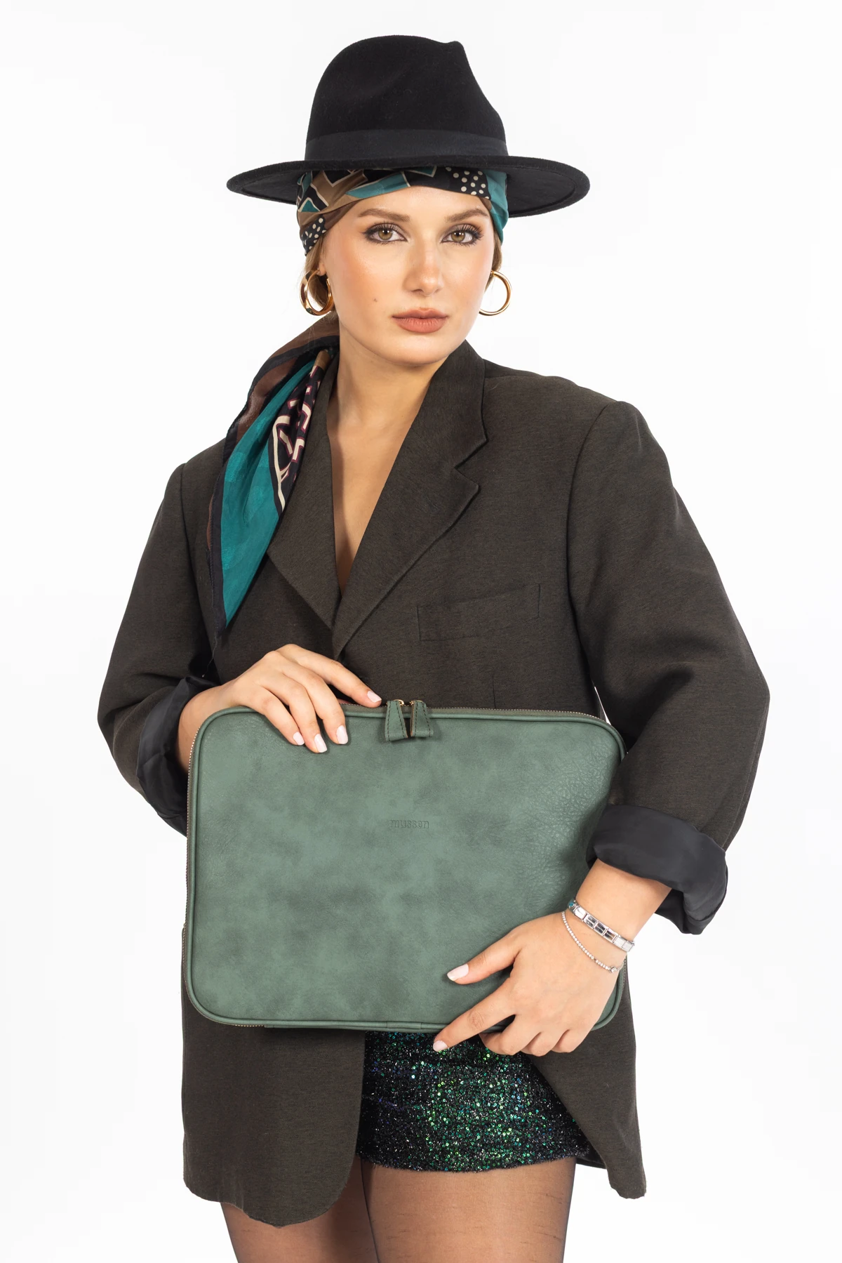 Mussen Laptop & Evrak Kılıfı Macbook Air Pro 13 - 14 inç