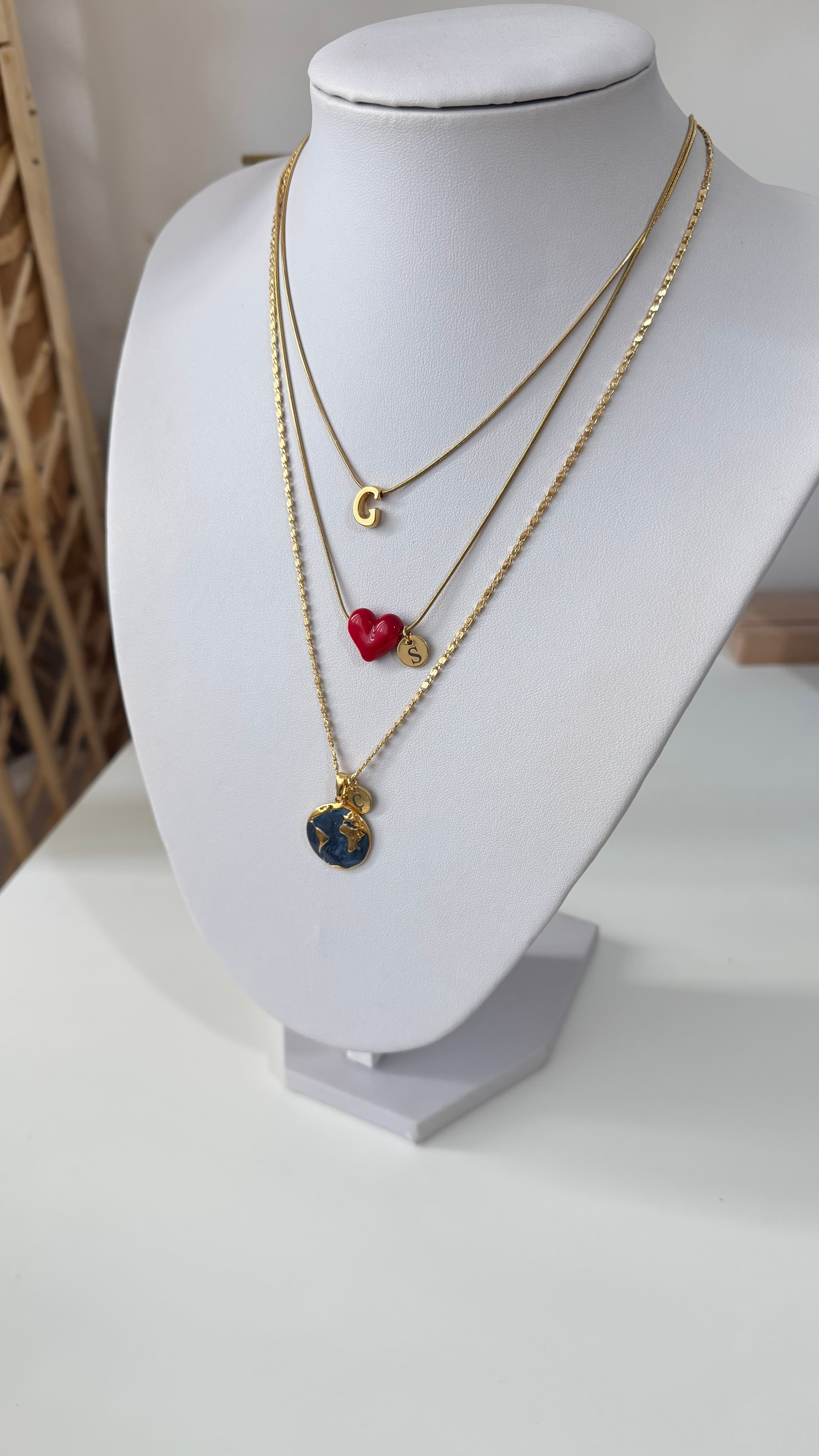 Dünya 3lü Set Gold