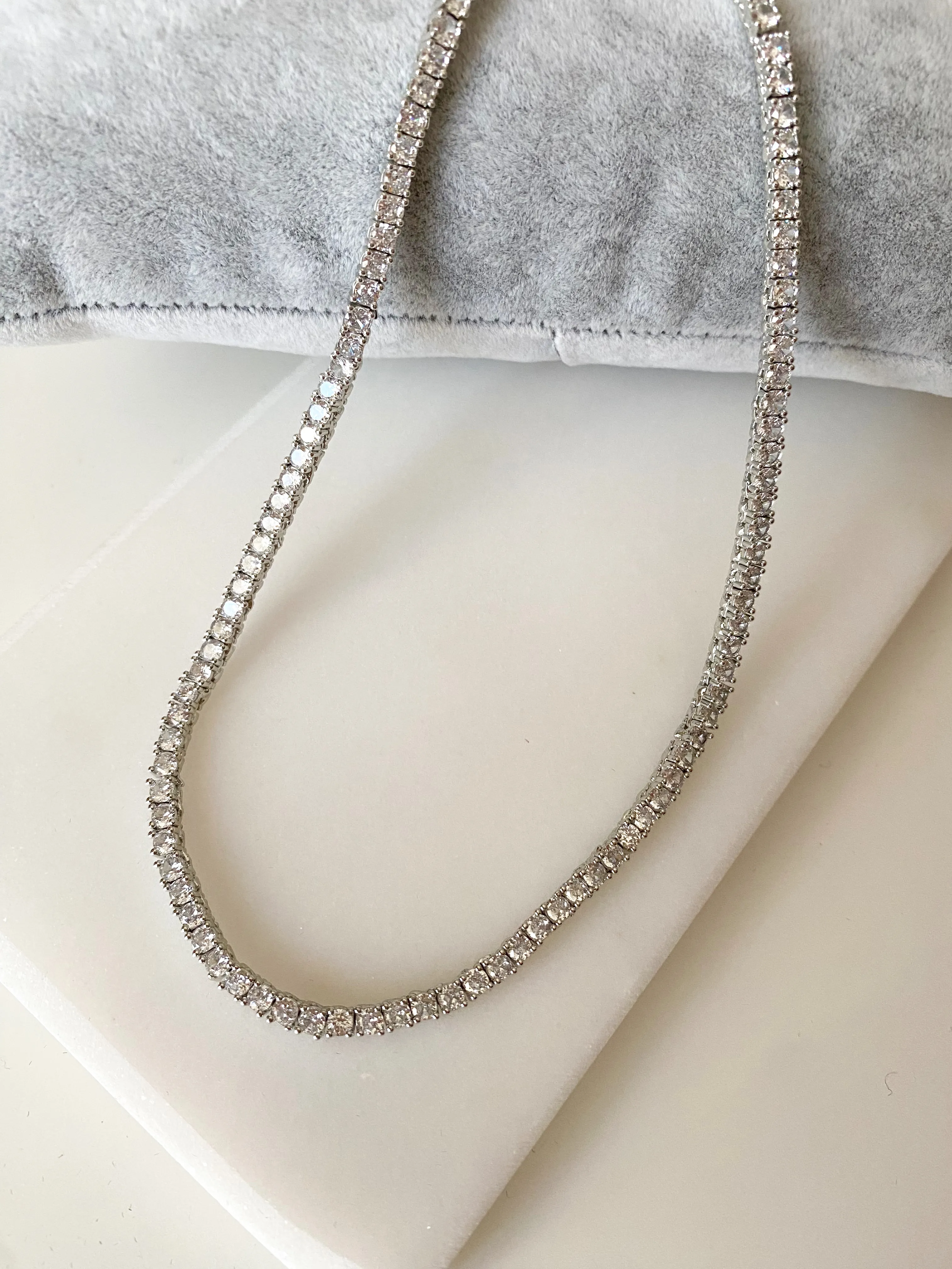 Dönme Yapmayan Döküm Suyolu Kolye 