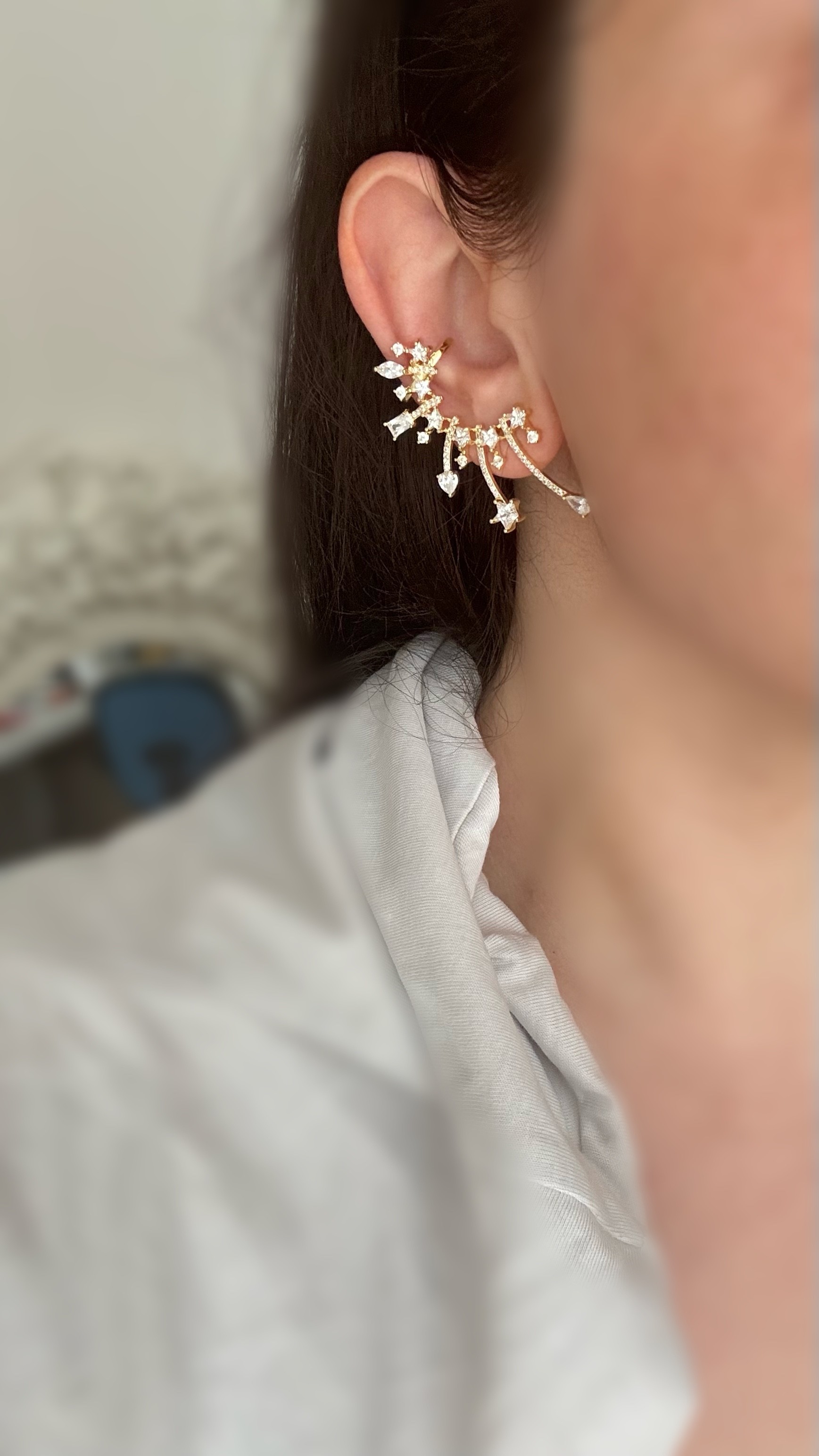 Premium 2li Kıkırdak Küpe Set