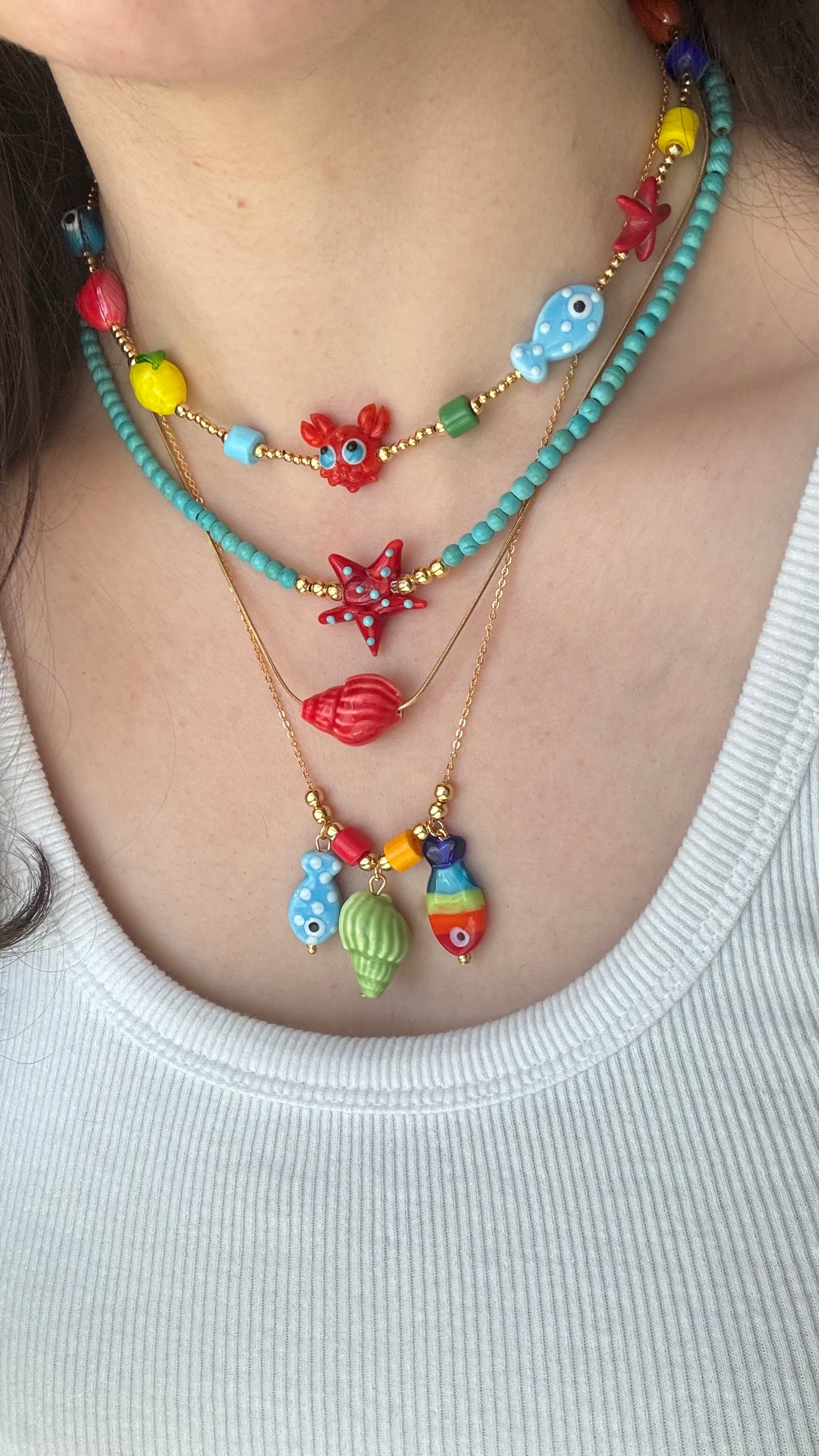 4Lü Sea Charm Set