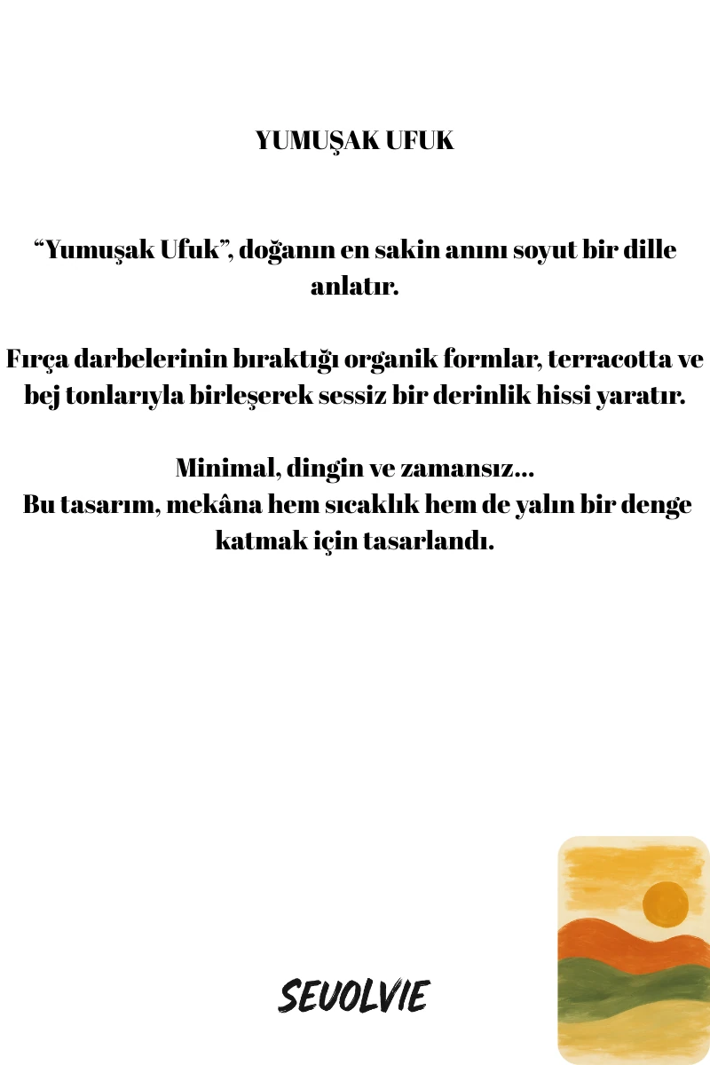 Soyut Koleksiyonu - Yumuşak Ufuk - Art Print - Poster