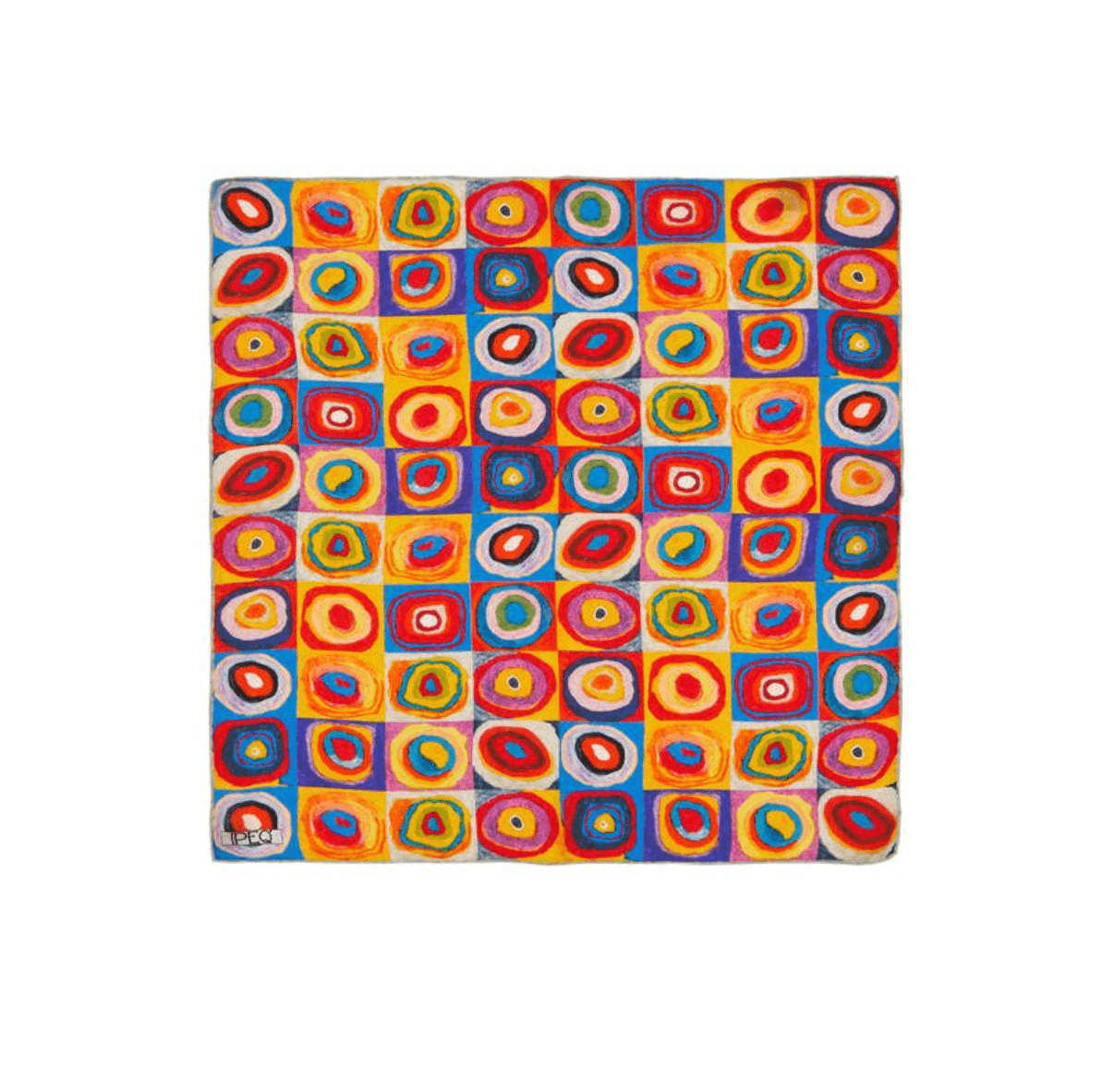 Harmony Sarı 55x55 %100 İpek Fular