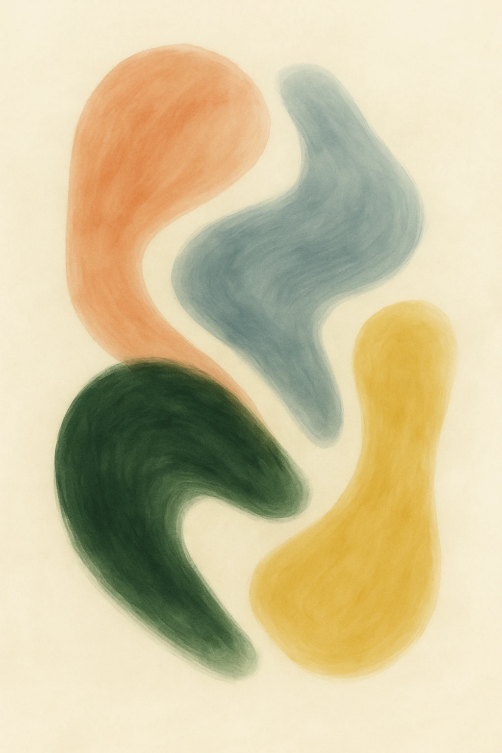 Soyut Koleksiyonu - Echo of Light - Art Print - Poster