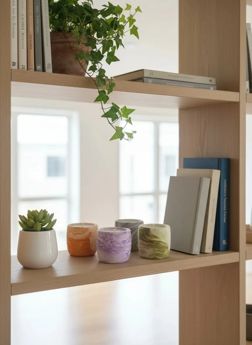 Seuolvie Handmade Lavanta Beton Mum