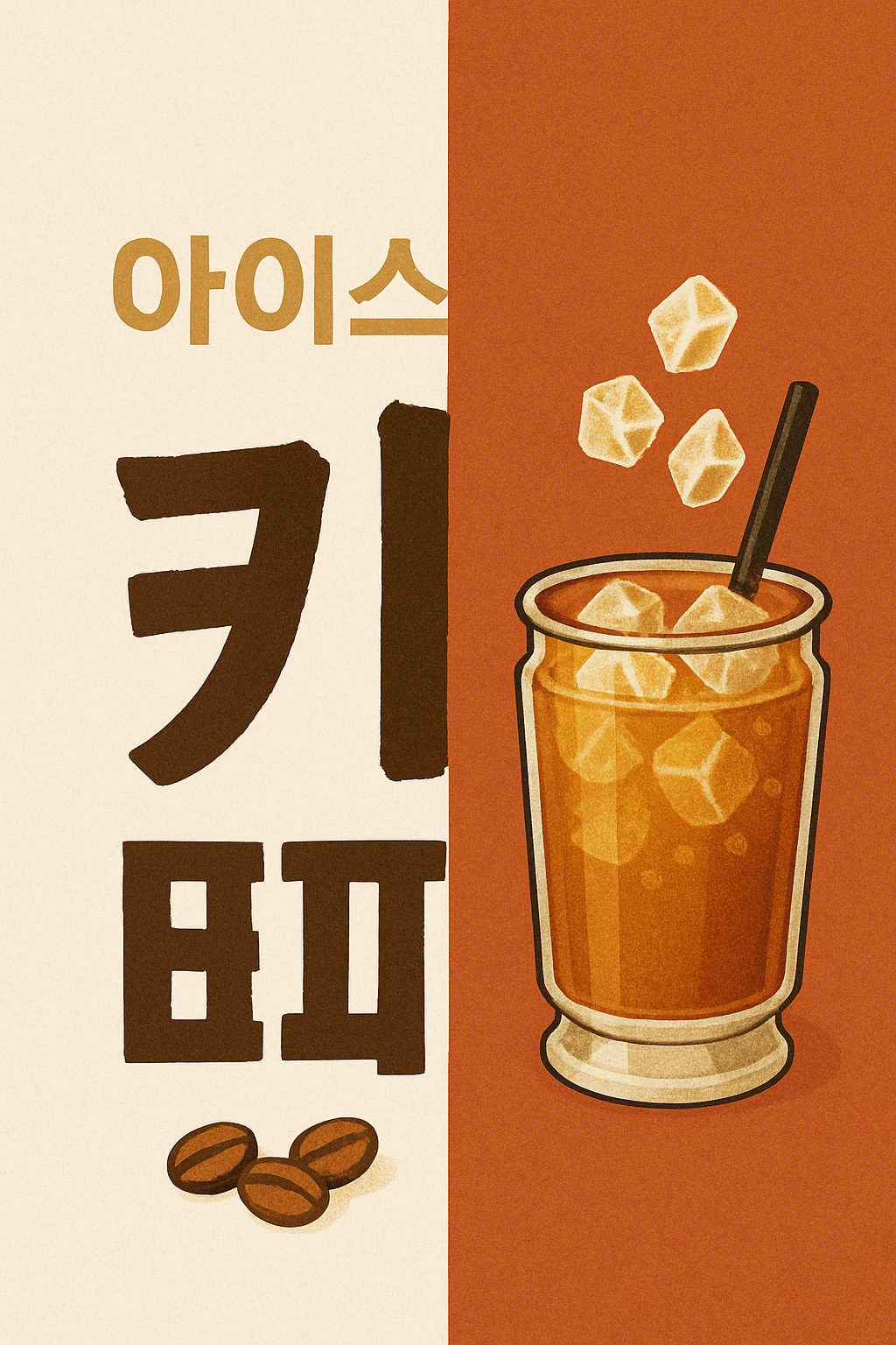 Renkli Anlar Koleksiyonu - Peach Coffee - Art Print - Poster