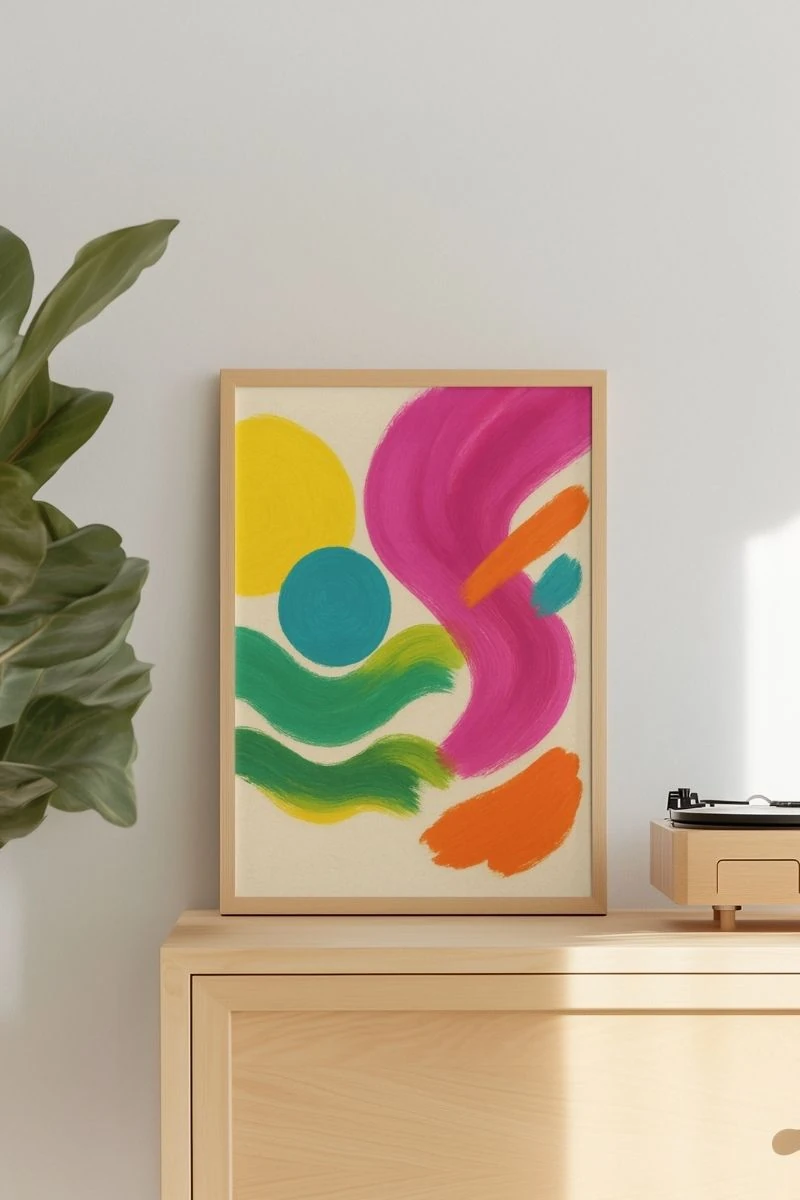 Renkli Anlar Koleksiyonu 색의 흐름 (Saek-ui Heureum) - Art Print - Poster