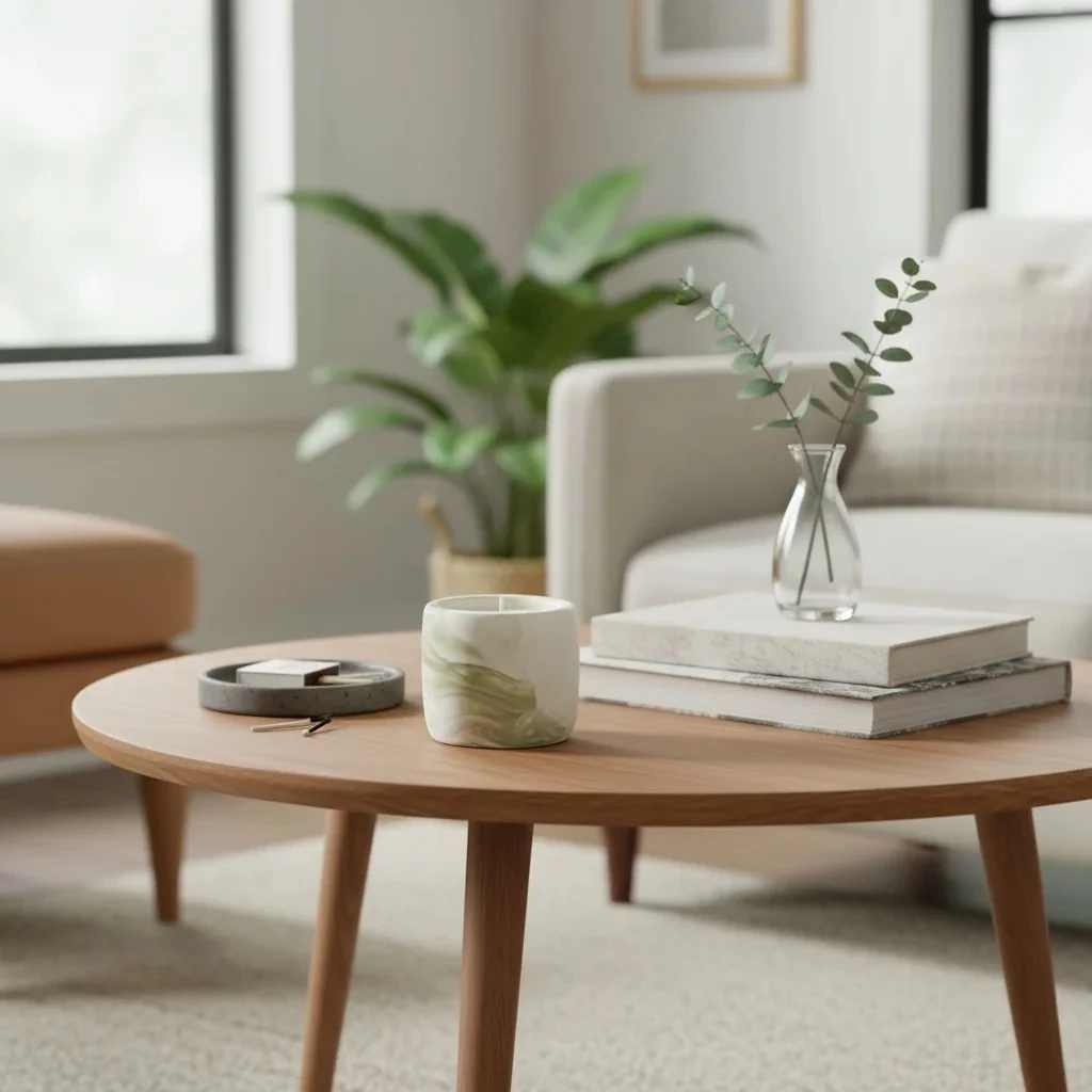 Seuolvie Handmade Elma-Tarçın Beton Mum