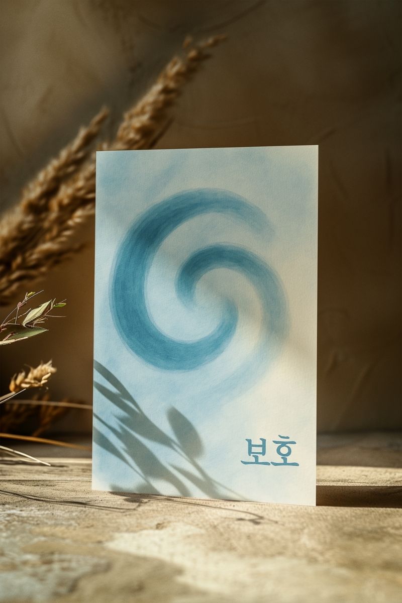 Zodiac Flow Burçlar Koleksiyonu 보호 – Yengeç (Cancer) - Art Print - Çerçevesiz Poster