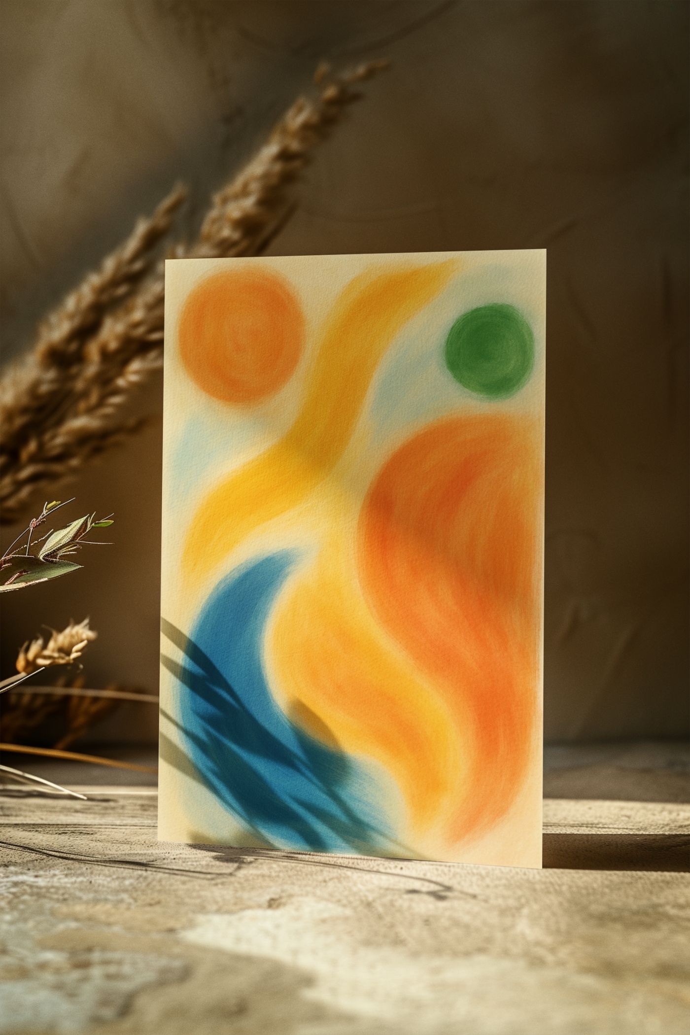 Sakin Sözler Koleksiyonu - Sessiz Çiçekleniş - Art Print - Çerçevesiz Poster