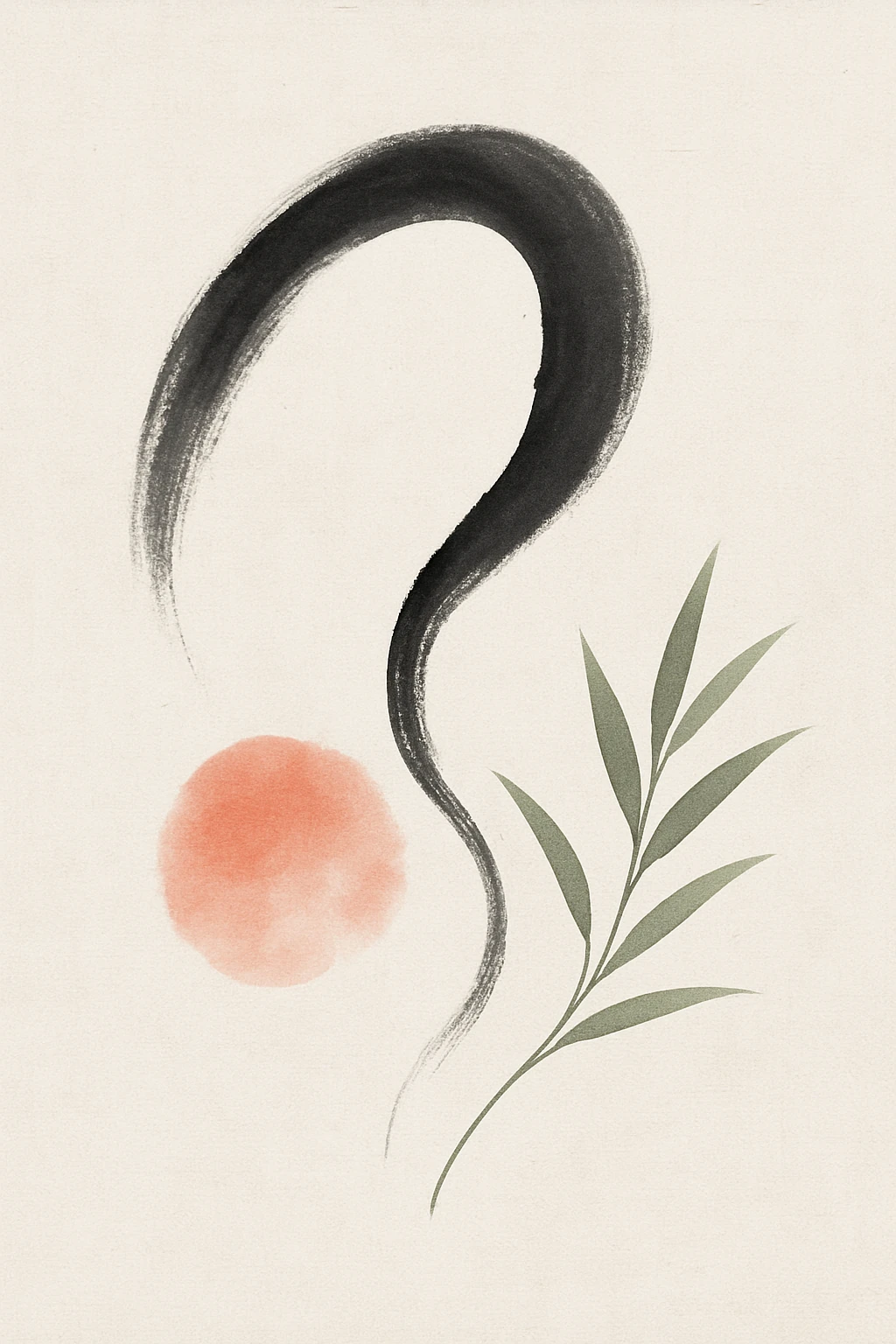 Soyut Koleksiyonu - 고요한 선 (Sessiz Hatlar) Art Print - Poster