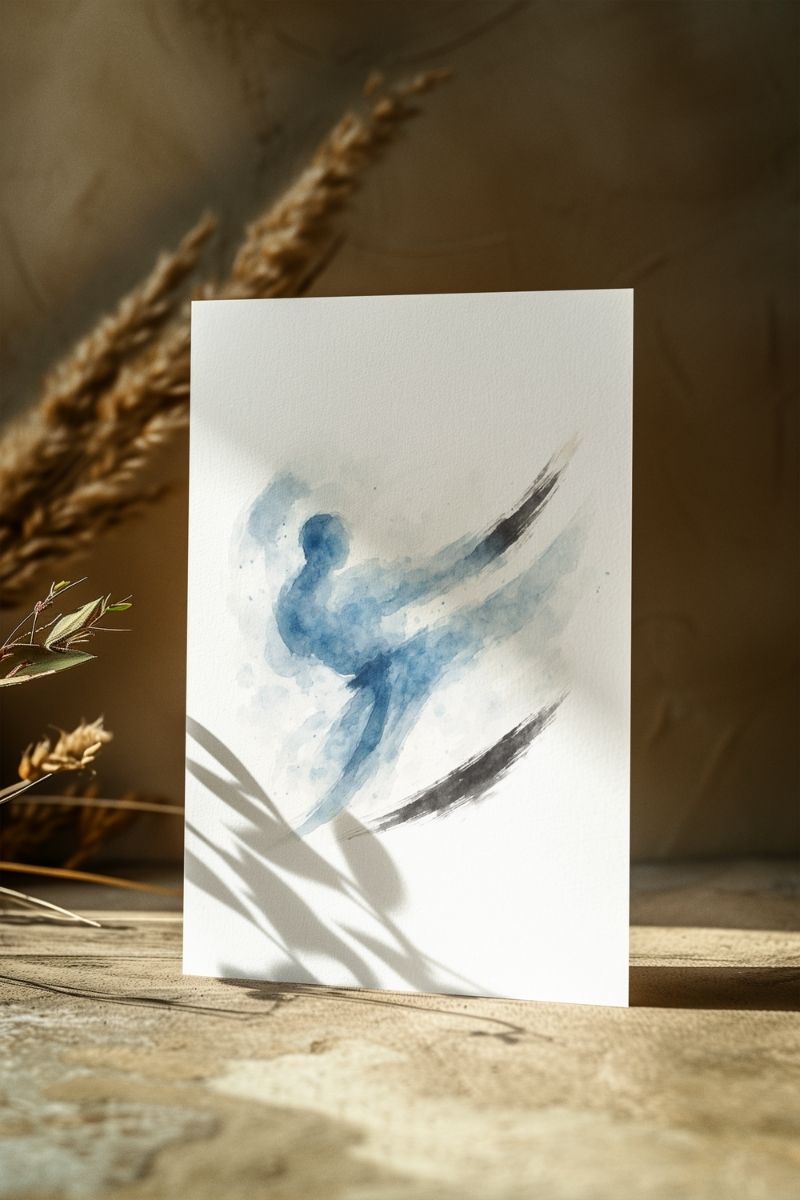 Modern Form Koleksiyonu - Akış - Art Print - Çerçevesiz Poster