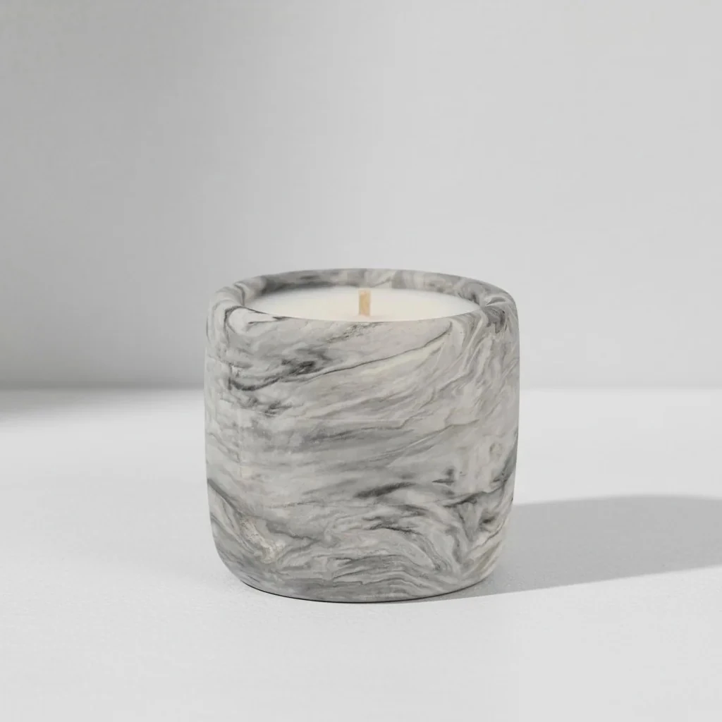 Seuolvie Handmade Vanilya-Tarçın Beton Mum