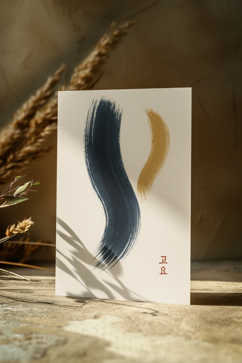 Soyut Koleksiyonu Yansımanın Sessizliği – Art Print - Poster