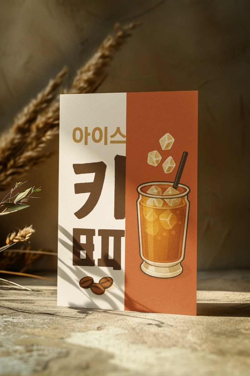 Renkli Anlar Koleksiyonu - Peach Coffee - Art Print - Poster