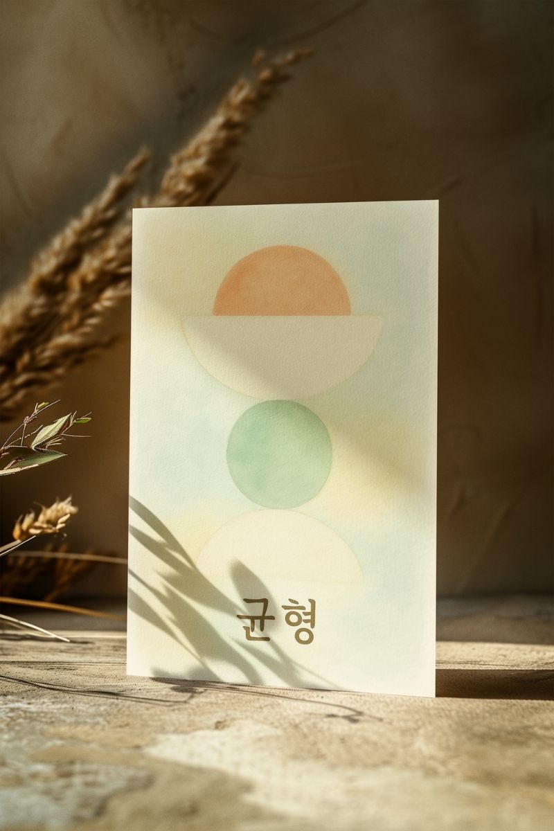 Zodiac Flow Burçlar Koleksiyonu 균형 – Terazi (Libra) - Art Print - Çerçevesiz Poster