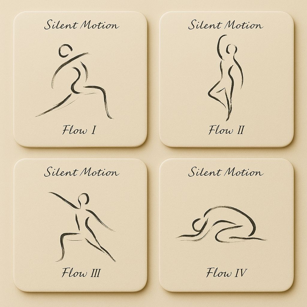 4'lü Seuolvie Ahşap Renkli Bardak Altlığı 